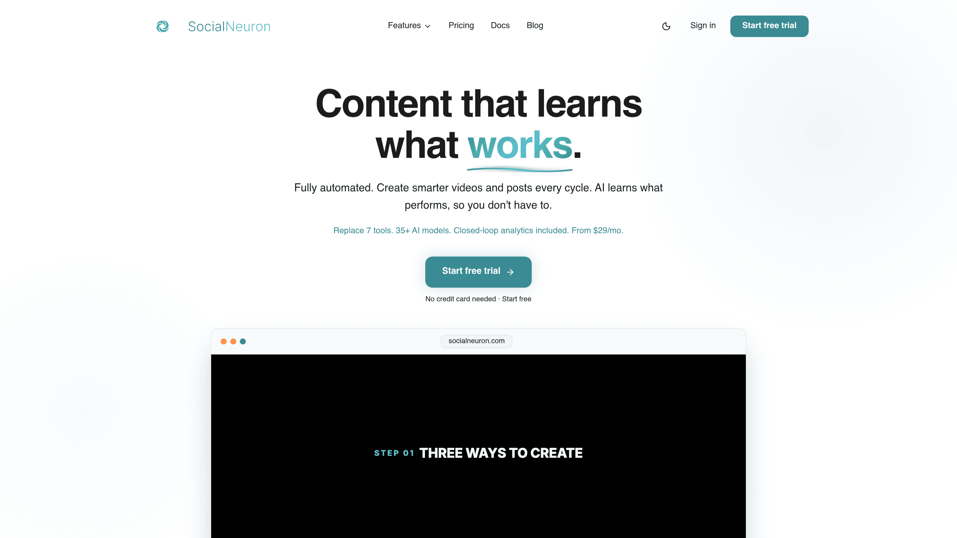 Social Neuron homepage