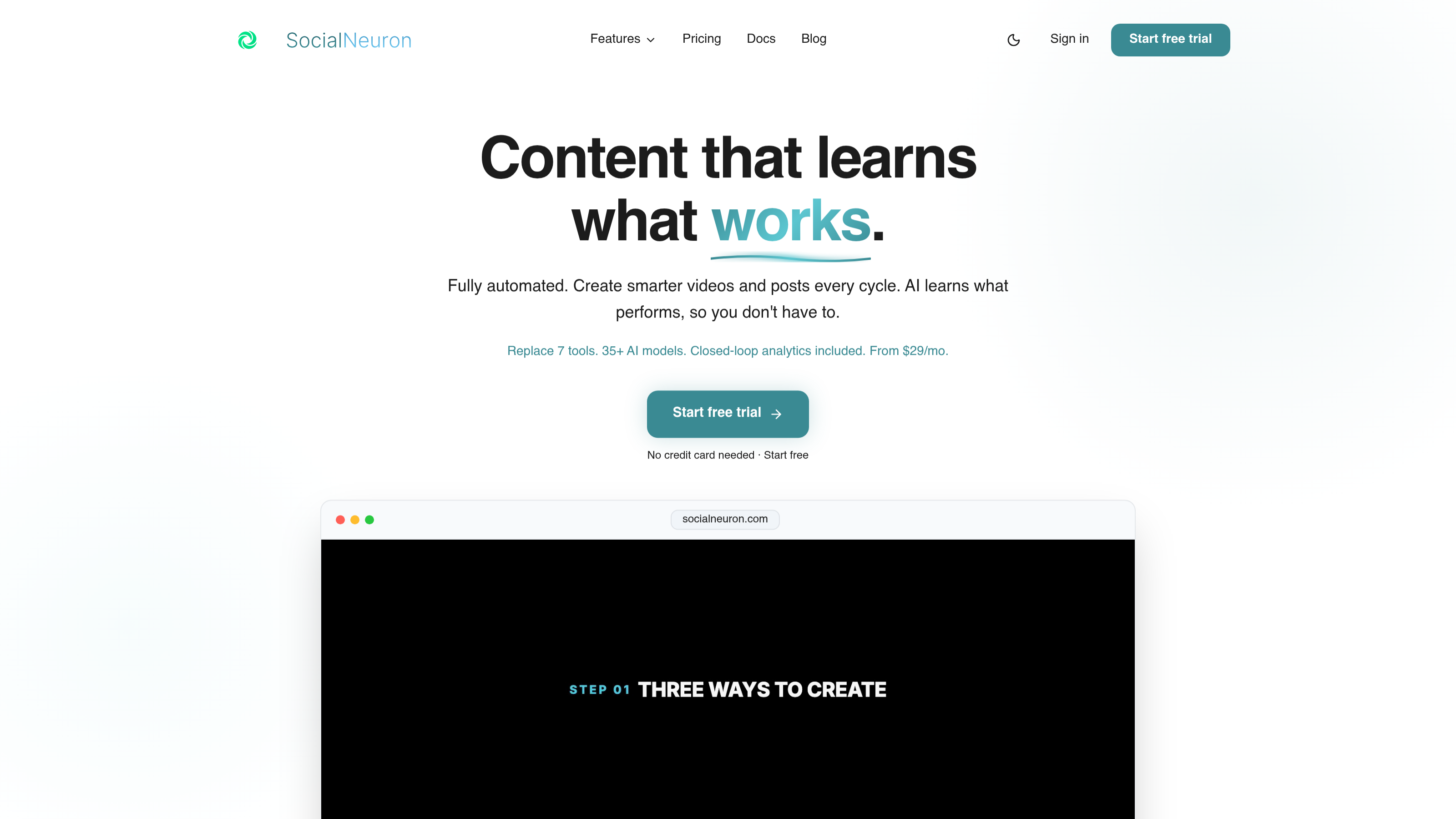 Social Neuron homepage